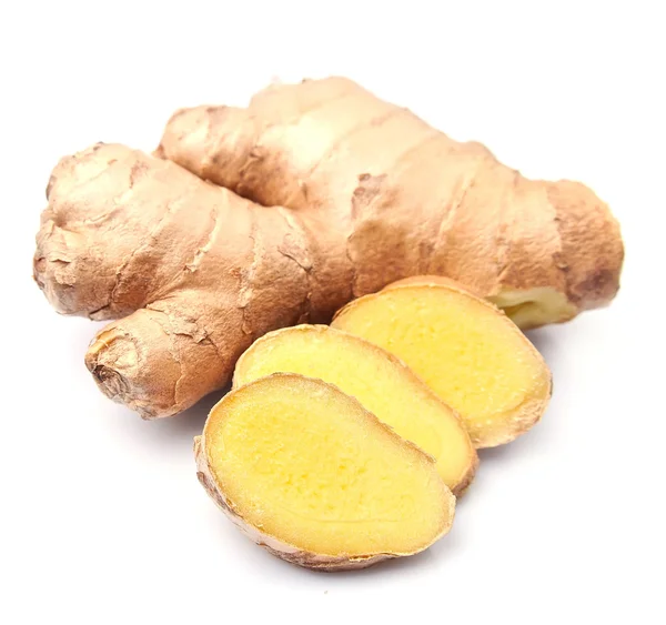 Ginger root isolated — Stock Photo, Image