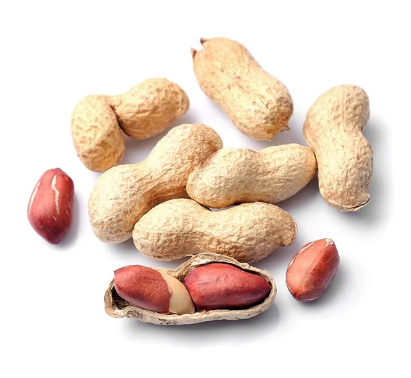 Peanuts close up — Stock Photo, Image