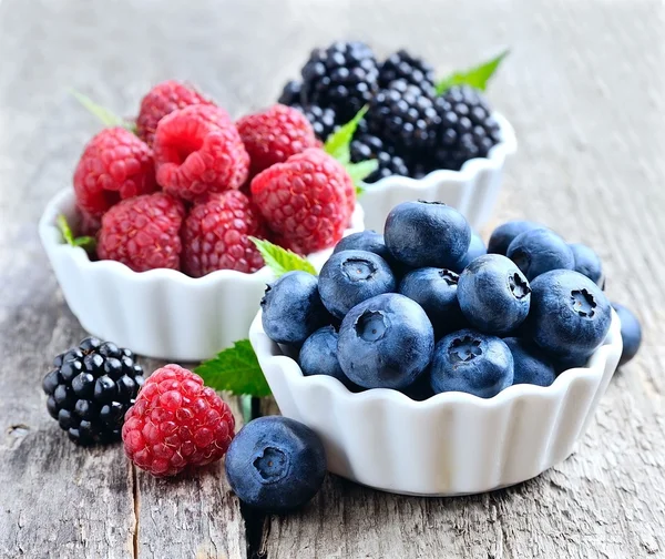 Sweet berry mix — Stock Photo, Image
