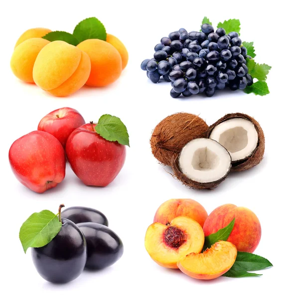 Collection of sweet fruits — Stock Photo, Image