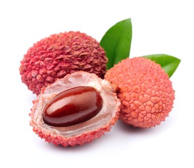 Sweet lychees fruits clipart