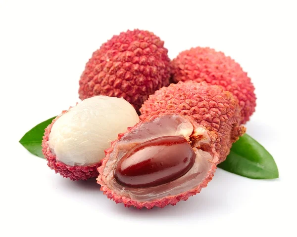 Zoete litchis vruchten — Stockfoto