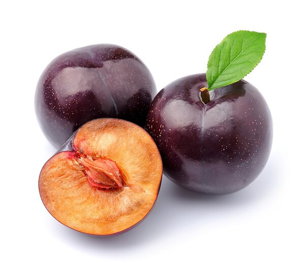 Sweet plums fruits