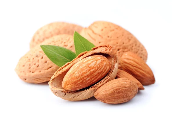 Almonds nuts — Stock Photo, Image