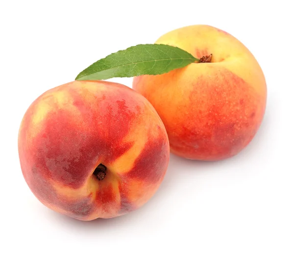 Ripe peach fruits — Stock Photo, Image