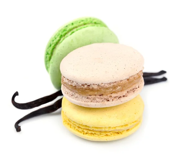 .dessert francuski macaroons — Zdjęcie stockowe