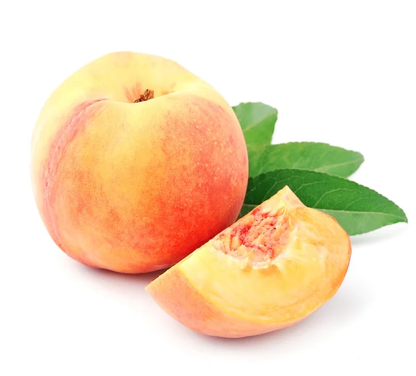 Sweet peach fruits — Stock Photo, Image