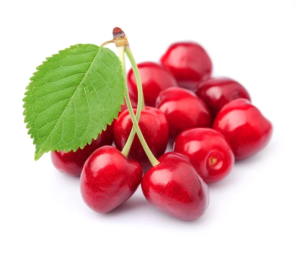 Frutas de cereja perto — Fotografia de Stock