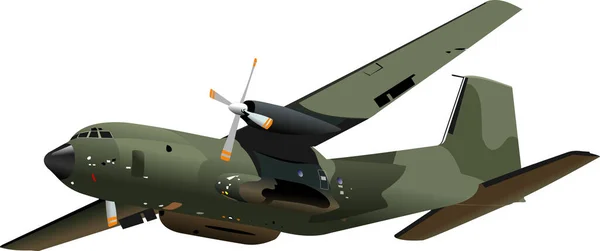 Aviones Combate Armado Ilustración Vectorial Para Diseñadores — Archivo Imágenes Vectoriales