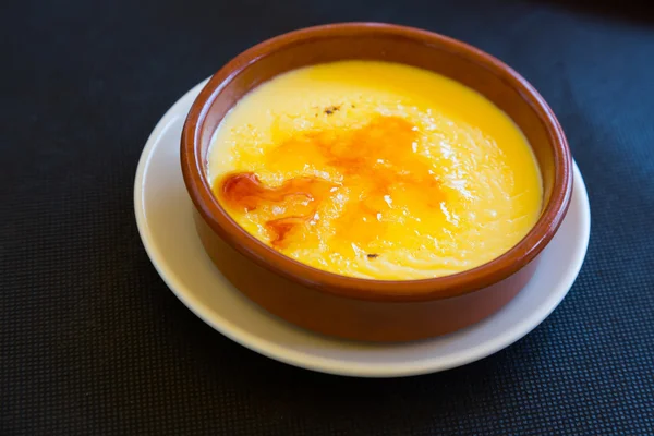 Crema catalana tatlı — Stok fotoğraf