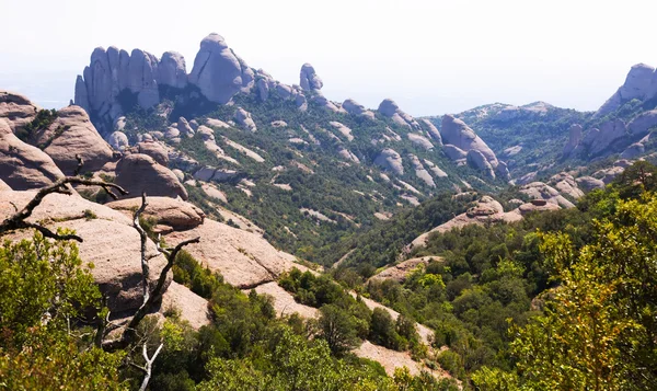 A catalonia Montserrat-hegység — Stock Fotó