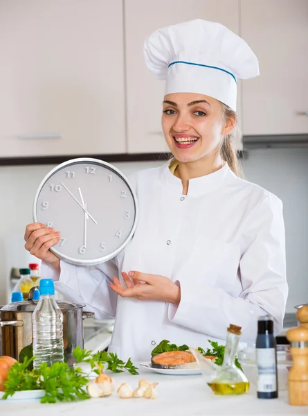 Chef conto alla rovescia per il raffreddamento — Foto Stock