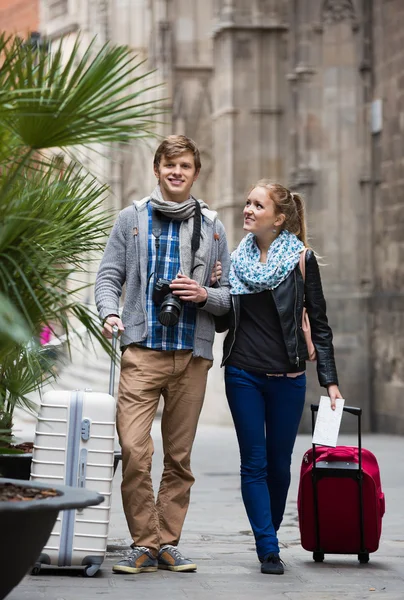 Några sightseeing och ta bilder — Stockfoto