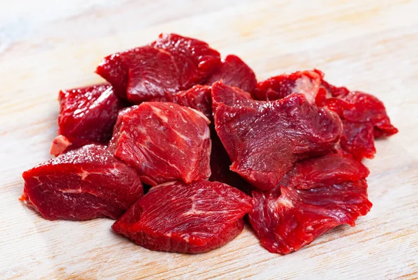 Raw chopped beef — Stock Photo, Image