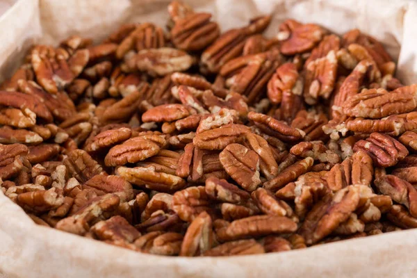 Illustration of bag with pecan — Stock Photo, Image