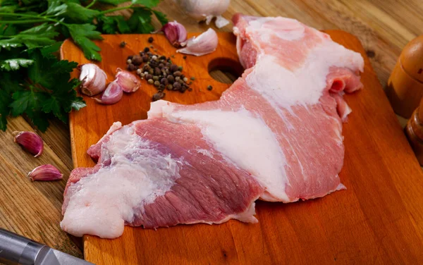 Raw pork meat secreto — Stock Photo, Image