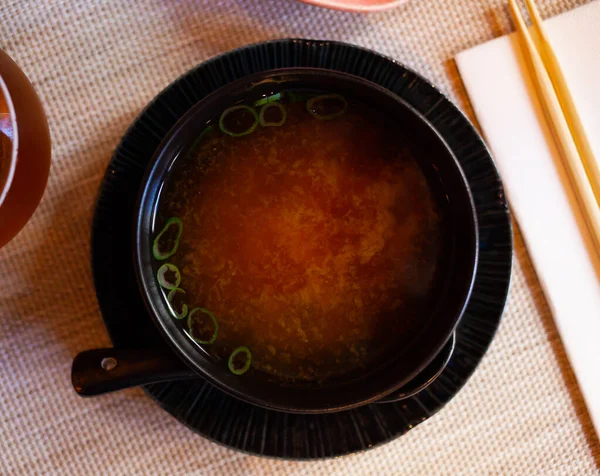 Japanse miso soep — Stockfoto