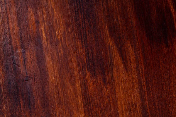 Natural dark brown wooden panel background — Stock Photo, Image