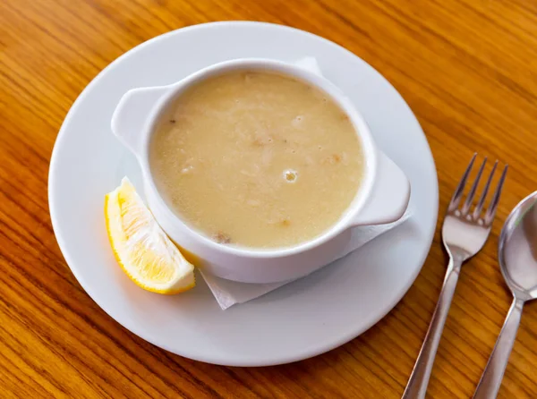 Tavuk suyu corba soup — Stock Photo, Image