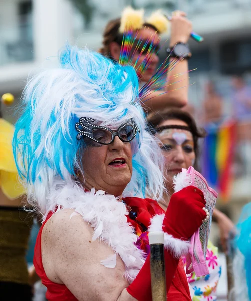 Gay pride parade in Sitges — Stock Photo, Image