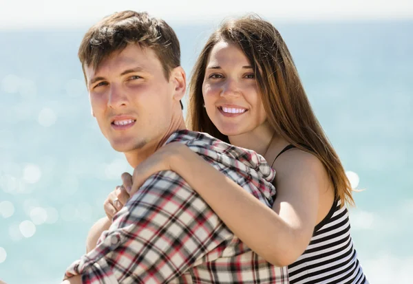 Couple having romantic date — Stock Photo, Image