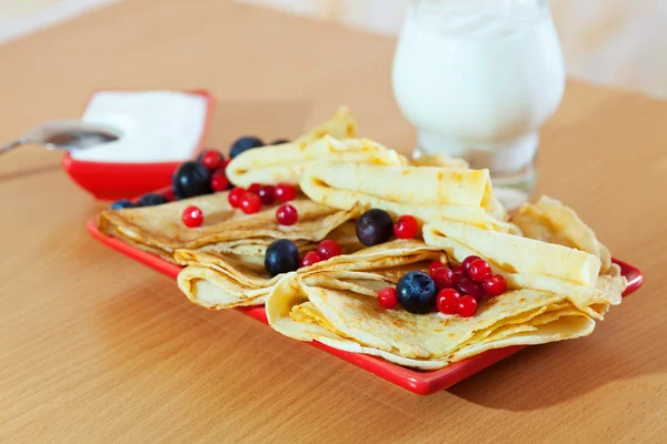 Delicious pancakes — Stock Photo, Image