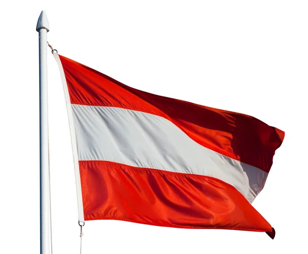 Flagge von Österreich — Stockfoto