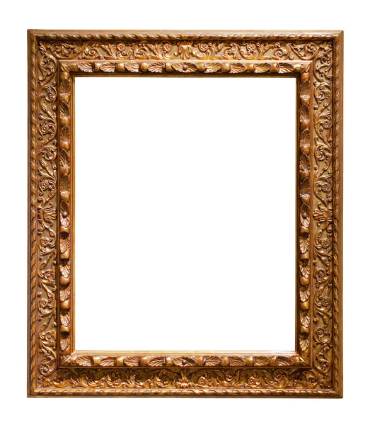 Gold picture  frame. — Stock Photo, Image