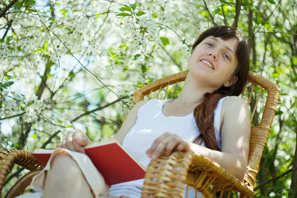 Relaxing  girl — Stock Photo, Image