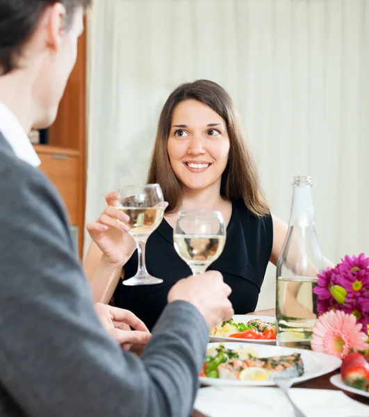 Romantisch diner — Stockfoto