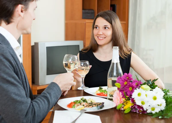 Cena romántica —  Fotos de Stock