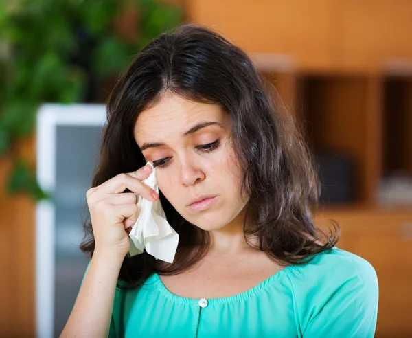 Mujer llorona — Foto de Stock