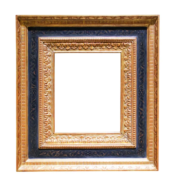 Moldura dourada de quadro largo — Fotografia de Stock