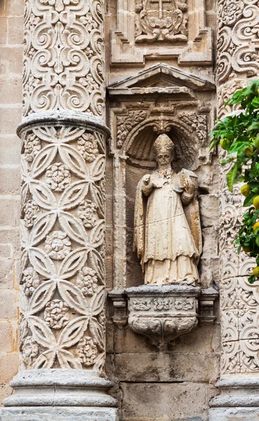 Closeup da Igreja de San Miguel — Fotografia de Stock