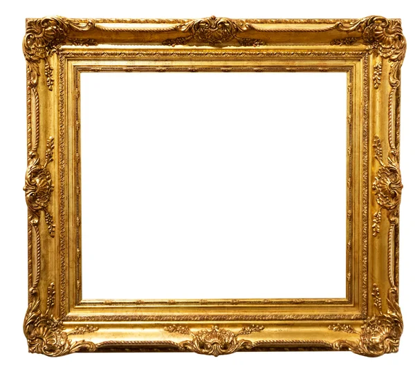 Klassieke gouden afbeeldingsframe — Stockfoto