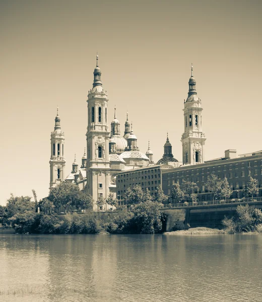 Catedral de Nuestra Señora del Pilar — Foto de Stock