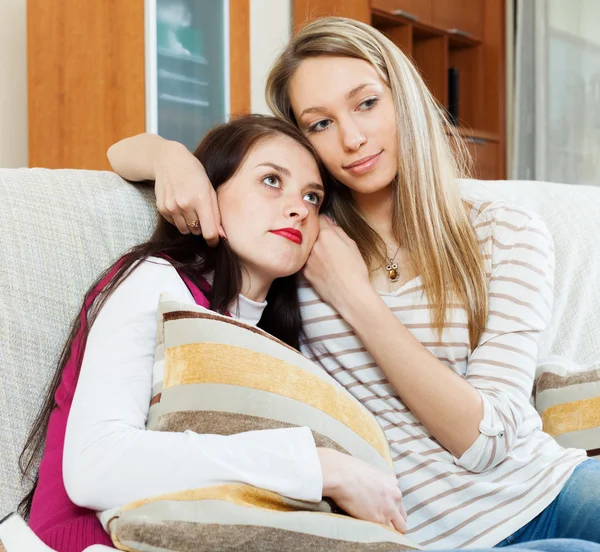 Woman has problem — Stock Photo, Image