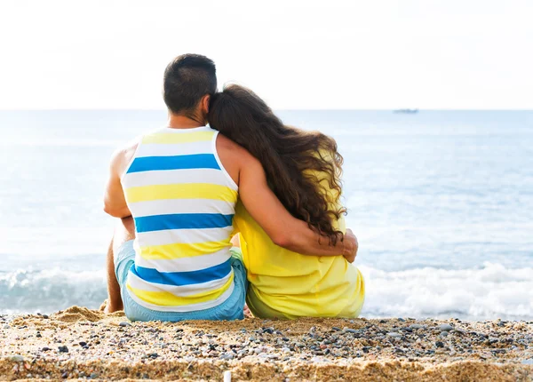 Liebespaar hat Date — Stockfoto