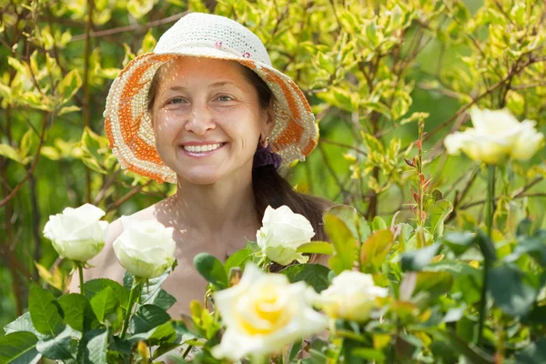 Mature female  florist — Stock Photo, Image