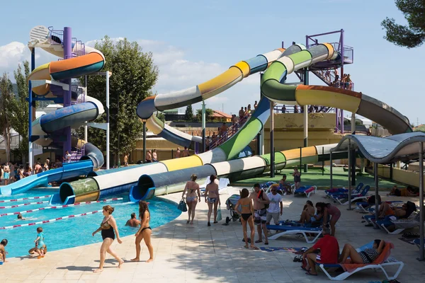 Fantasia Barcelonas Water Park — Stockfoto