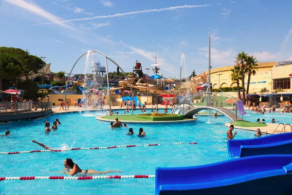 Fantasia Barcelonas Water Park — Stockfoto