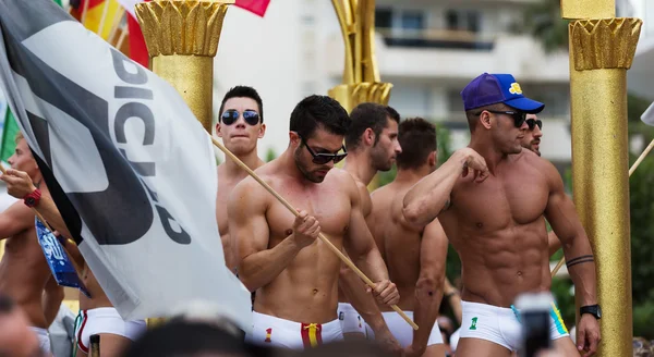 Gay pride parade in Sitges — Stock Photo, Image