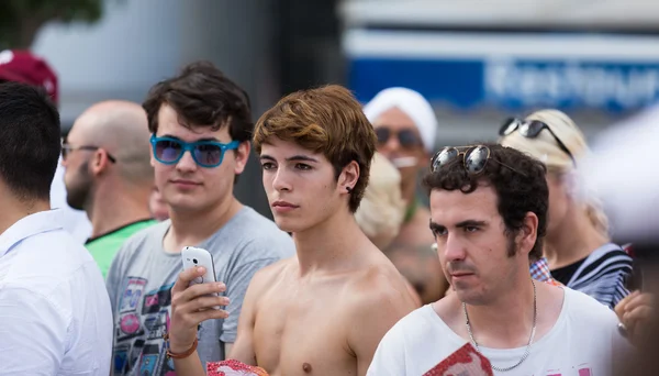 Gay orgulho desfile no sitges — Fotografia de Stock