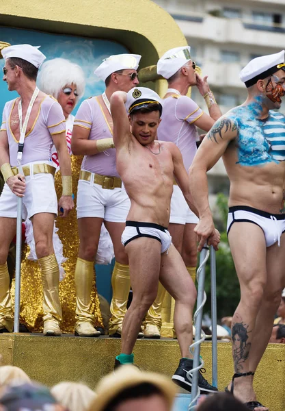 Sfilata dell'orgoglio gay a Sitges — Foto Stock