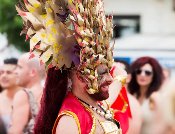 Gay pride parade in Sitges — Stock Photo, Image