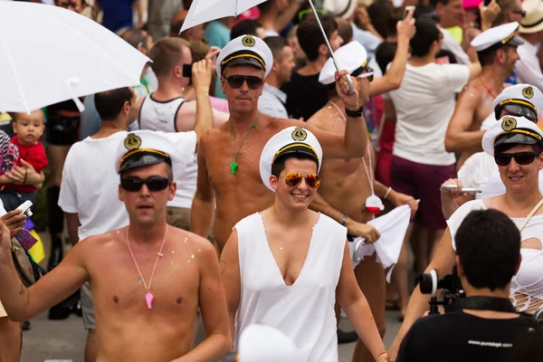 Gay pride-parade in sitges — Zdjęcie stockowe