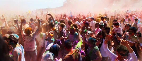 Festival of  Holi Barcelona — Stock Photo, Image