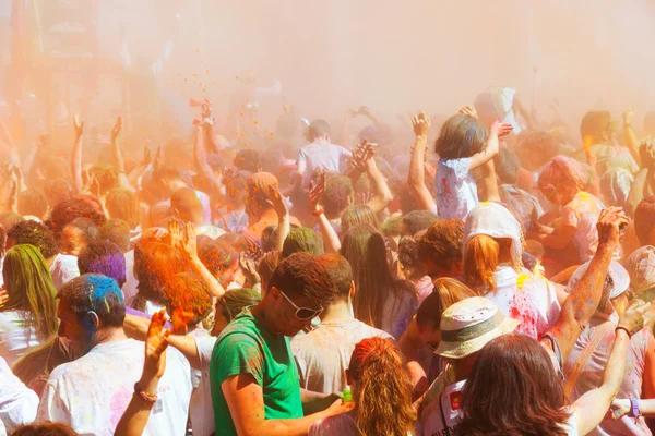 Festival Holi in Barcelona — Stock Photo, Image