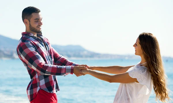 Casal passar tempo juntos — Fotografia de Stock