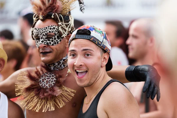 Personas durante el orgullo gay — Foto de Stock